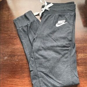grey Nike sweatpants